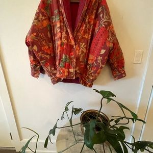 Topshop Reversible Quilted Jacket